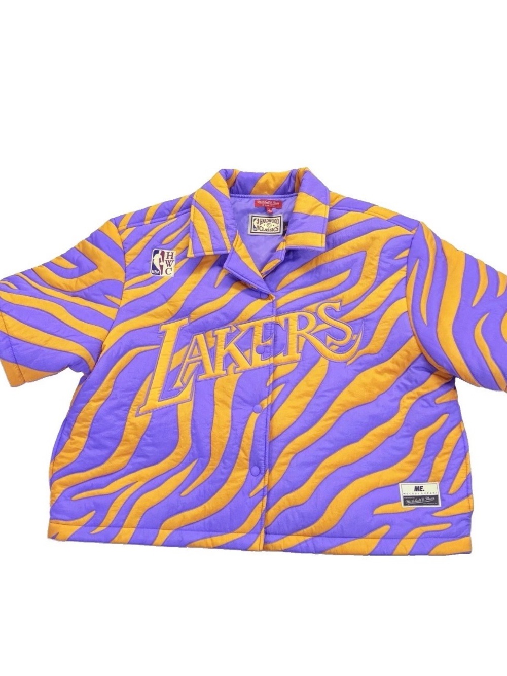 Mitchell & Ness Hardwood classics NBA Lakers Melody Ehsani Puffer Jacket